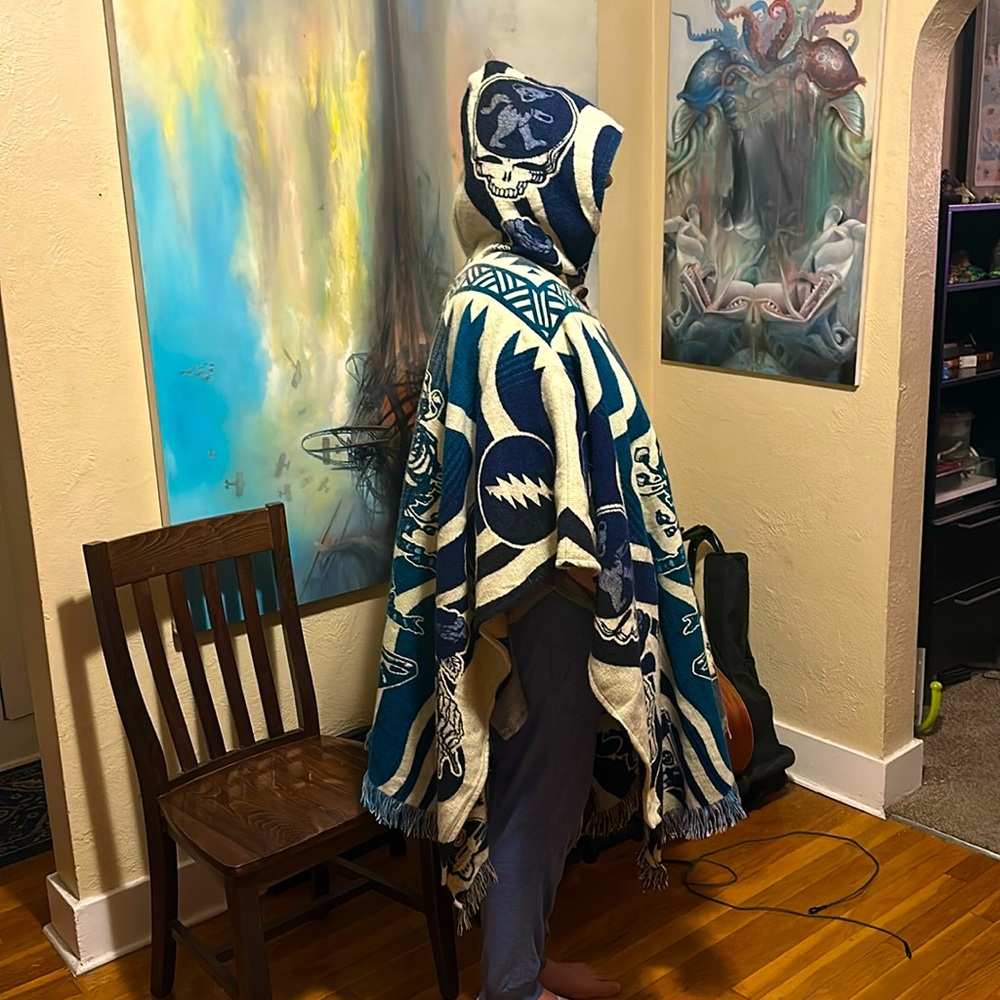 Grateful Dead oversized poncho. Brand New, never worn!